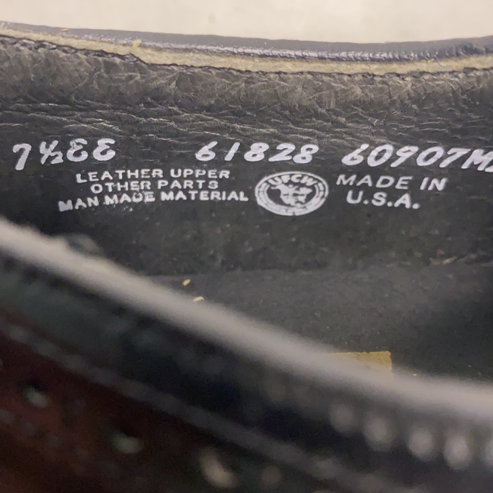 STUART McGUIRE Imperial Full Brogue Derby 7.5EE - Picture 9 of 9